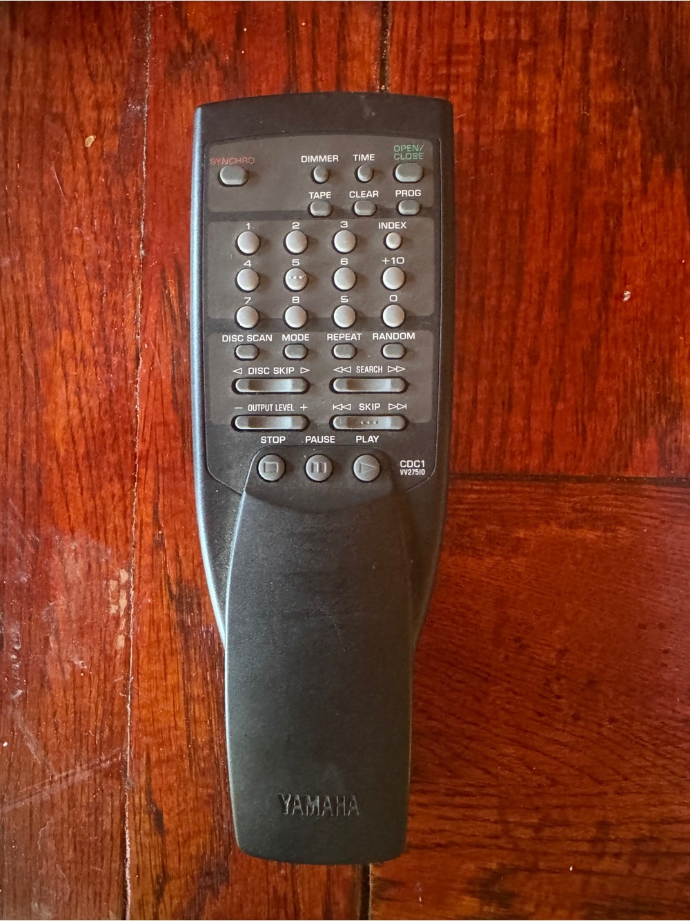 yamaha cdc1 vv27510 remote control